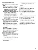 Preview for 25 page of KitchenAid KUBL204EPA Use & Care Manual