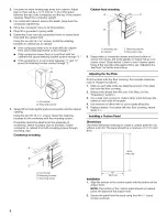 Preview for 6 page of KitchenAid KUCC151LSS2 Use & Care Manual