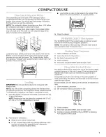 Preview for 7 page of KitchenAid KUCS03FTPA1 Use & Care Manual