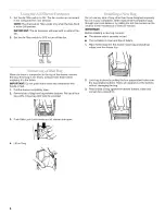 Preview for 8 page of KitchenAid KUCS03FTPA1 Use & Care Manual