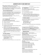 Preview for 11 page of KitchenAid KUCS03FTPA1 Use & Care Manual