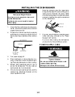 Preview for 15 page of KitchenAid KUD Series Technical Education