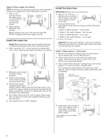 Preview for 8 page of KitchenAid KUDC021R Installation Instructions Manual