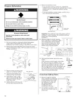 Preview for 10 page of KitchenAid KUDC021R Installation Instructions Manual