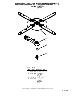 Preview for 4 page of KitchenAid KUDC03FTSS Parts List