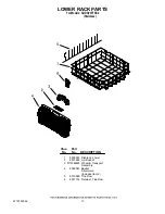 Preview for 13 page of KitchenAid KUDC03FTSS Parts List