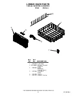 Preview for 12 page of KitchenAid KUDC03ITBL3 Parts List