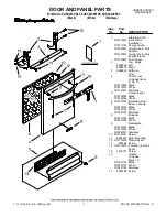 KitchenAid KUDC20CVBL - Kitchen-Aid Dishwasher Parts List preview