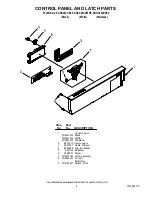 Preview for 2 page of KitchenAid KUDC20CVBL - Kitchen-Aid Dishwasher Parts List