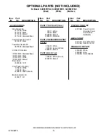 Preview for 15 page of KitchenAid KUDE60FVBL1 Parts List