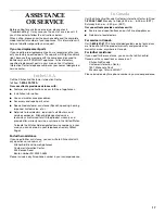 Preview for 17 page of KitchenAid KUDI01DL Use And Care Manual