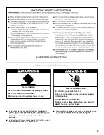 Preview for 3 page of KitchenAid KUDI02CR User Instructions