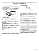 Preview for 9 page of KitchenAid KUDI02CR User Instructions