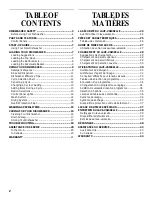 Preview for 2 page of KitchenAid KUDI25CH Use & Care Manual