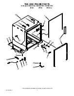 Preview for 7 page of KitchenAid KUDK03CTBL1 Parts List