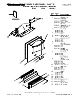 KitchenAid KUDK03FTBL - Dishwasher w/ 4 Cycle Arch II Parts List preview