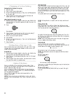 Preview for 12 page of KitchenAid KUDM01FK Use And Care Manual