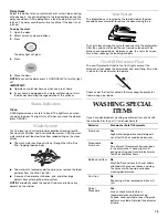 Preview for 13 page of KitchenAid KUDM01FK Use And Care Manual