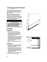 Preview for 20 page of KitchenAid KUDM22GT Use And Care Manual