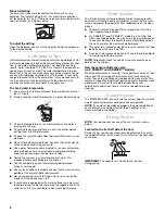 Preview for 6 page of KitchenAid KUDS01FLSS User Instructions