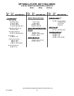 Preview for 15 page of KitchenAid KUDS03CTBL2 Parts List