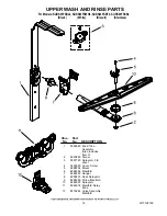 Preview for 14 page of KitchenAid KUDS03FSBL4 Parts List