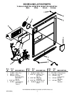 Preview for 3 page of KitchenAid KUDS03FTBL0 Parts List