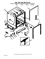 Preview for 7 page of KitchenAid KUDS03FTBL0 Parts List