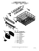 Preview for 12 page of KitchenAid KUDS24SEAL0 Parts List