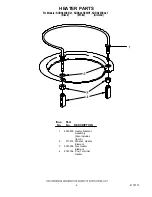 Preview for 6 page of KitchenAid KUDS24SEAL1 Parts List