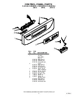 Preview for 2 page of KitchenAid KUDS24SEAL3 Parts List