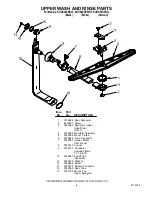 Preview for 8 page of KitchenAid KUDS24SEAL3 Parts List