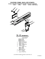 Preview for 2 page of KitchenAid KUDS30IVBL0 Parts List