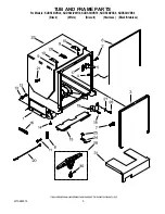 Preview for 5 page of KitchenAid KUDS30IVBL0 Parts List