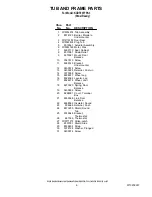 Preview for 6 page of KitchenAid KUDT03FTPA3 Parts List