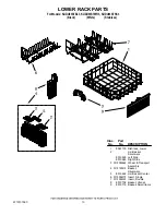 Preview for 13 page of KitchenAid KUDU03STBL3 Parts List