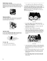 Preview for 8 page of KitchenAid KUDV25SH Use & Care Manual