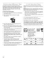 Preview for 12 page of KitchenAid KUDV25SH Use & Care Manual