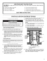 Preview for 3 page of KitchenAid KUIC15NLXS Use & Care Manual