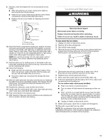 Preview for 11 page of KitchenAid KUIC15NRXS2 Use & Care Manual