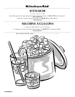 Preview for 1 page of KitchenAid KUIC15PLXS Use And Care Manual