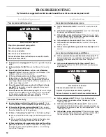 Preview for 12 page of KitchenAid KUIC15PLXS Use And Care Manual