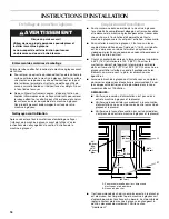 Preview for 18 page of KitchenAid KUIC18PNTS Use And Care Manual