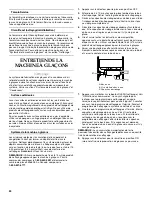 Preview for 24 page of KitchenAid KUIC18PNTS Use And Care Manual