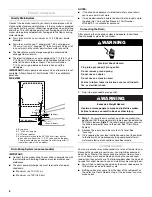 Preview for 6 page of KitchenAid KUIC18PNXS Use And Care Manual