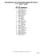 Preview for 4 page of KitchenAid KUIS15PRHB6 Parts List