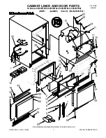 Preview for 1 page of KitchenAid KUIS185FAL0 Parts List