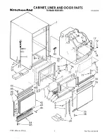 Preview for 1 page of KitchenAid KUIS185S1 Parts List