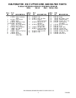 Preview for 4 page of KitchenAid KUIS18NNJB6 Parts List