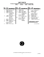 Preview for 8 page of KitchenAid KUIS18NNJB6 Parts List